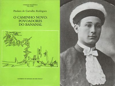 Capa do livro O Caminho Novo e seu autor